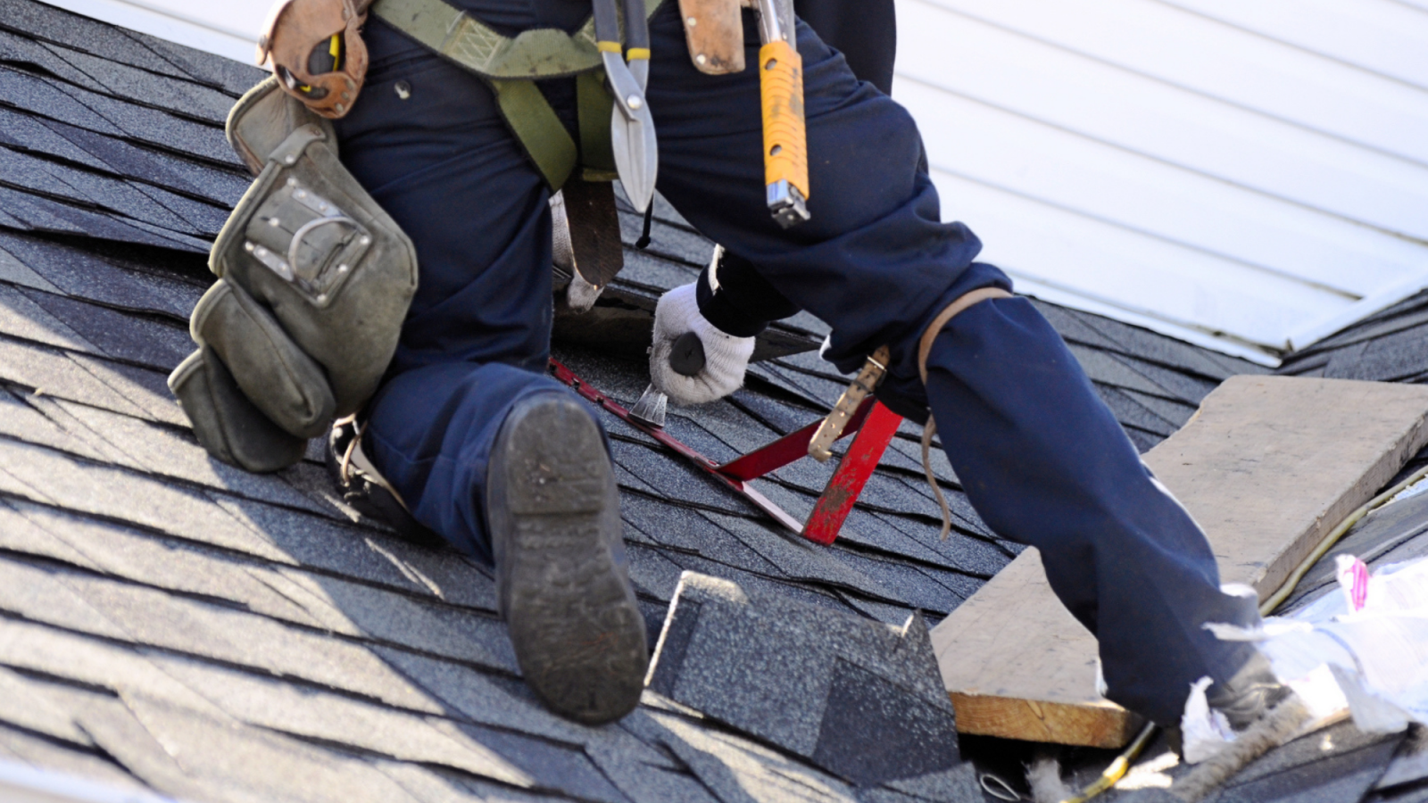 Best Roofer in Cache Valley installing architectural shingles